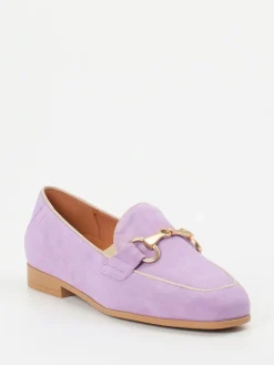– Loafer aus Veloursleder in Flieder*Piedi Nudi Hot