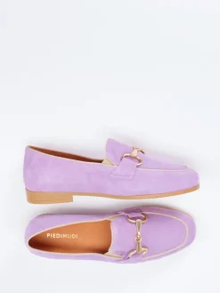 – Loafer aus Veloursleder in Flieder*Piedi Nudi Hot