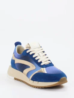 – Retro-Sneaker aus Veloursleder und Mesh*Piedi Nudi Online