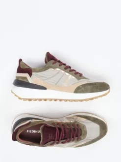 – Retro-Sneaker aus Veloursleder und Textil*Piedi Nudi Clearance
