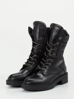 Damen Piedi Nudi – Schnürboots aus Kalbleder