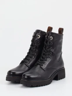 Damen Piedi Nudi – Schnürstiefelette aus Kalbleder