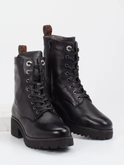 Damen Piedi Nudi – Schnürstiefelette aus Kalbleder