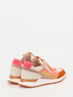 – Sneaker aus Kalbleder in Koralle*Piedi Nudi Outlet