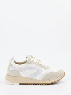 – Sneaker aus Veloursleder Offwhite*Piedi Nudi Outlet