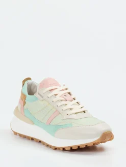 – Sneaker aus Veloursleder in Pastellfarben*Piedi Nudi