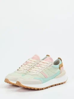 – Sneaker aus Veloursleder in Pastellfarben*Piedi Nudi