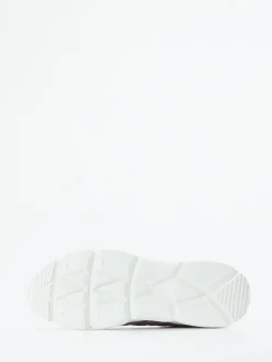 Damen Piedi Nudi – Sneaker aus Veloursleder in Flieder