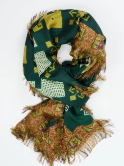 Damen Pierre-Louis Mascia – Modetuch aus Seide mit Ethnomuster