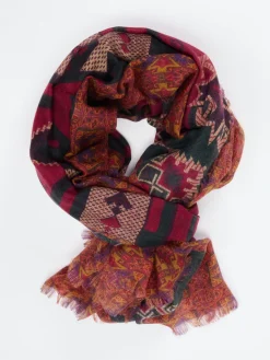 Damen Pierre-Louis Mascia – Schal aus Kaschmir mit Ethnomuster