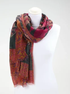 Damen Pierre-Louis Mascia – Schal aus Kaschmir mit Ethnomuster