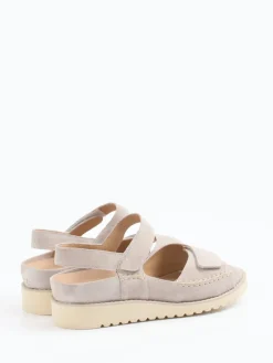 Damen Piesanto – Komfortsandalen aus Veloursleder