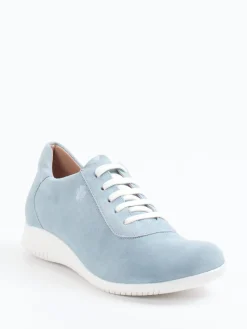 Damen Piesanto – Komfort-Sneaker aus Veloursleder hell