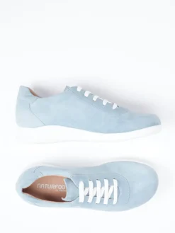 Damen Piesanto – Komfort-Sneaker aus Veloursleder hell