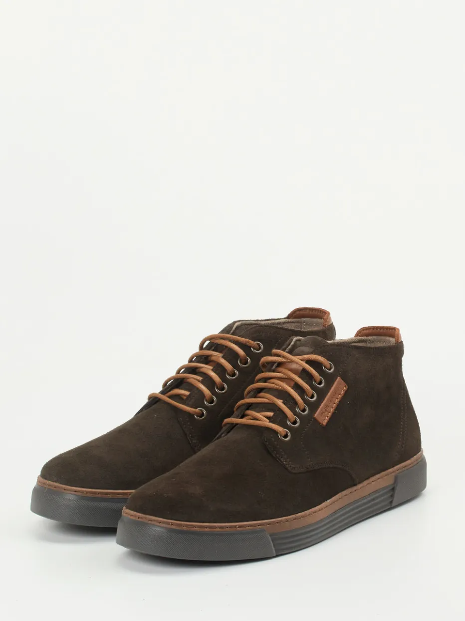 Herren Pius Gabor – Mid-Cut Sneaker aus Veloursleder