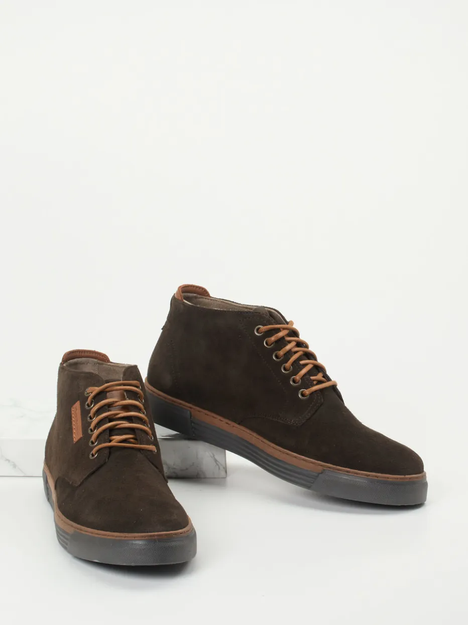 Herren Pius Gabor – Mid-Cut Sneaker aus Veloursleder