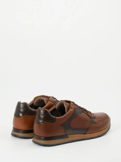 – Sneaker aus Kalbleder in Cognac*Pius Gabor Online