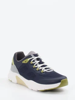 Herren Pius Gabor – Sneaker aus Mesh und Textil dunkel