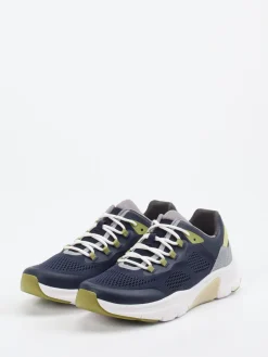 Herren Pius Gabor – Sneaker aus Mesh und Textil dunkel