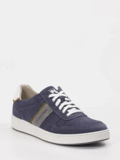 Herren Pius Gabor – Sneaker aus Veloursleder Dunkel