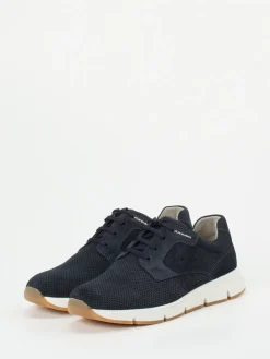 Herren Pius Gabor – Sneaker aus Veloursleder Dunkel