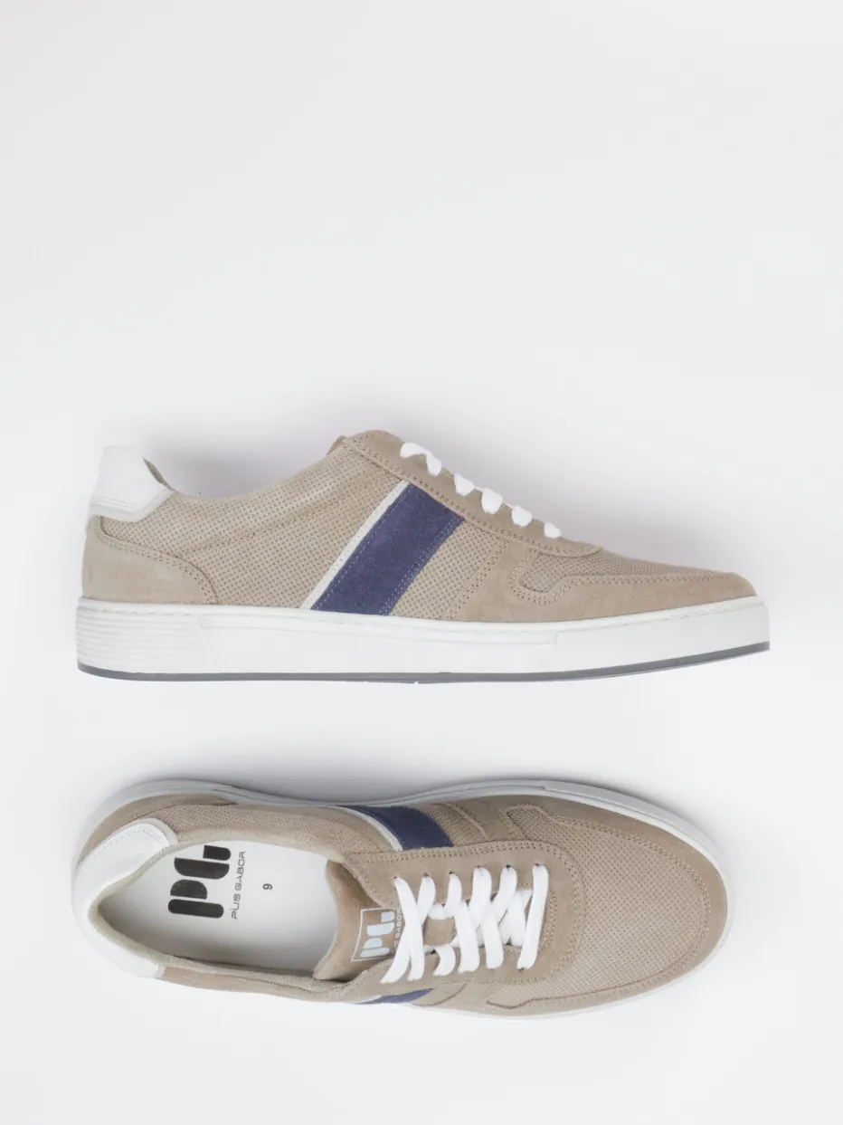 Herren Pius Gabor – Sneaker aus Veloursleder in