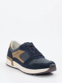 Herren Pius Gabor – Sneaker aus Veloursleder und Mesh