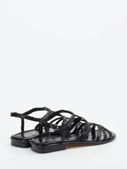 Damen Pons Quintana – Flecht-Sandale aus Leder