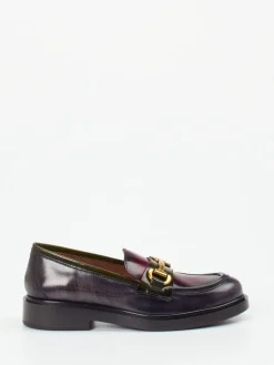 – Loafer aus Kalbleder Bordeauxviolett*Pons Quintana Best