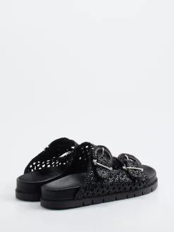 – Pantolette aus Flechtleder*Pons Quintana Discount