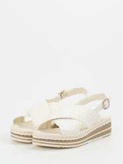 – Plateau-Sandalen aus Flechtleder*Pons Quintana Clearance