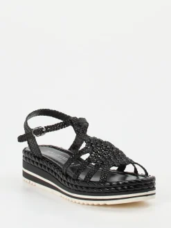 – Plateau-Sandale aus Flechtleder*Pons Quintana Outlet