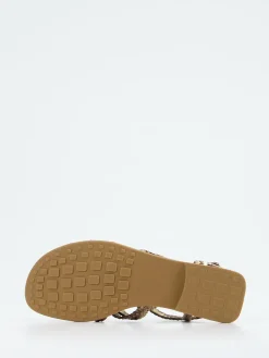 – Riemchensandale aus Metallicleder bronzegold*Pons Quintana Online