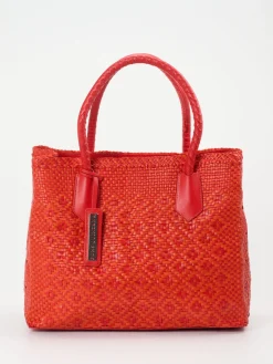 – Shopper aus Flechtleder in*Pons Quintana Outlet