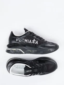 – Chunky Sneaker aus Kalbleder und Nylon*Premiata Hot