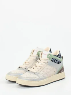 – Mid-Top Sneaker aus Veloursleder creme*Premiata Sale