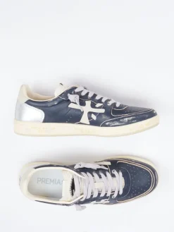 – Sneaker aus Kalbleder mit Metallic-Details*Premiata New