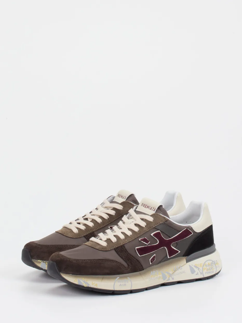 – Sneaker aus Veloursleder und Textil*Premiata New