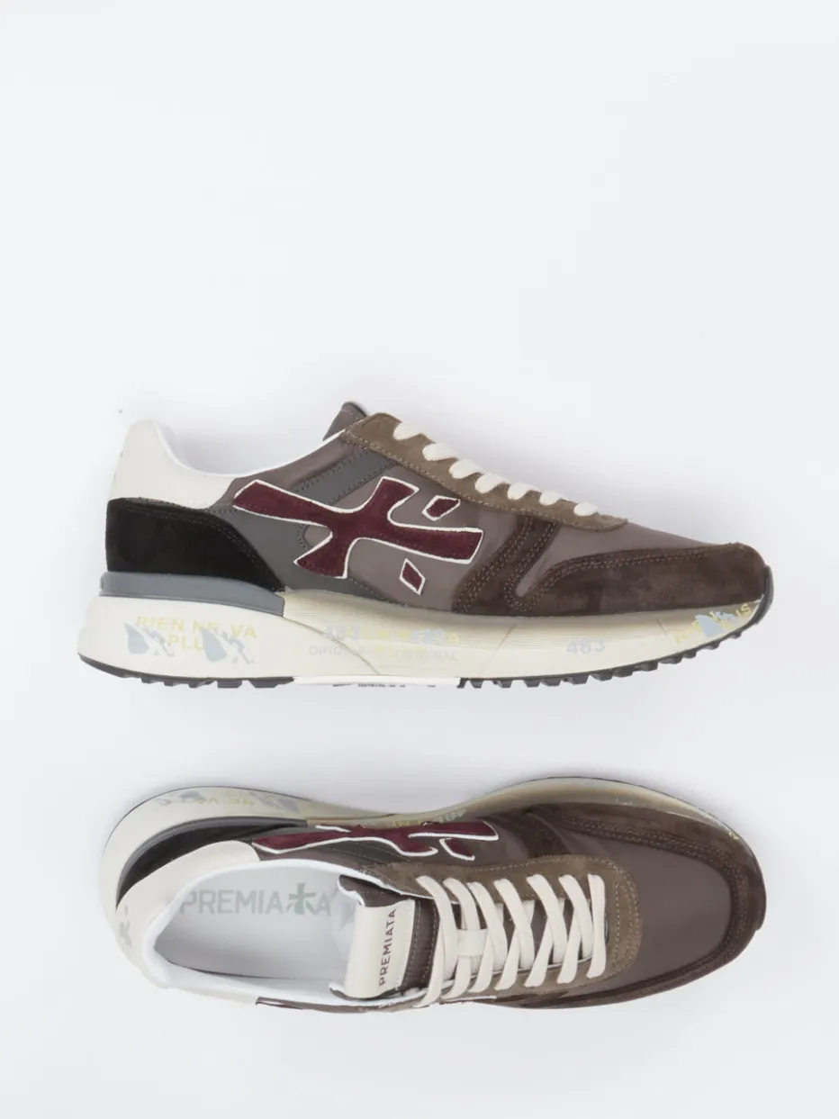 – Sneaker aus Veloursleder und Textil*Premiata New