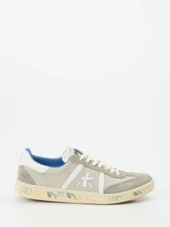 Herren Premiata – Sneaker aus Veloursleder und Nylon