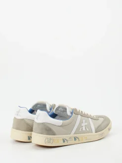 Herren Premiata – Sneaker aus Veloursleder und Nylon