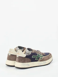 Herren Premiata – Sneaker aus Veloursleder Dunkelviolett