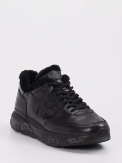 – Sneaker aus Velourleder in*Premiata Hot