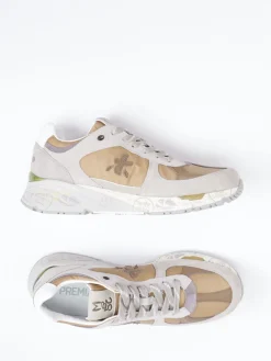 Herren Premiata – Sneaker aus Veloursleder und Textil