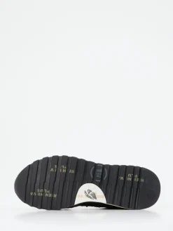 Herren Premiata – Sneaker aus Veloursleder in Anthrazit