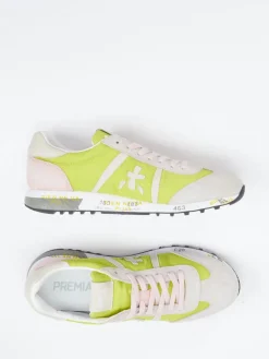 – Sneaker aus Veloursleder und Nylon*Premiata Hot