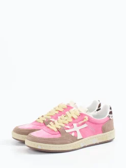 – Sneaker aus Veloursleder in Pink*Premiata Clearance