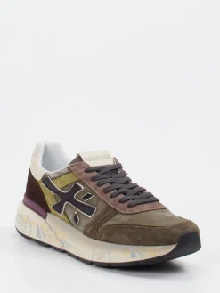 – Sneaker aus Veloursleder und Textil oliv*Premiata Online