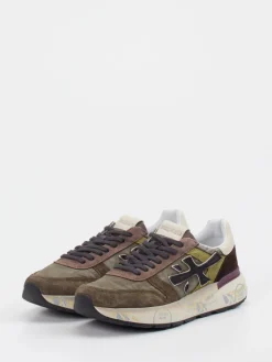 – Sneaker aus Veloursleder und Textil oliv*Premiata Online