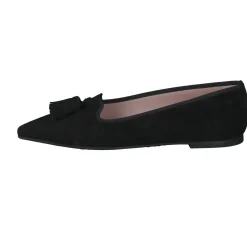 Damen Pretty Ballerinas – Loafer-Ballerinas aus Veloursleder